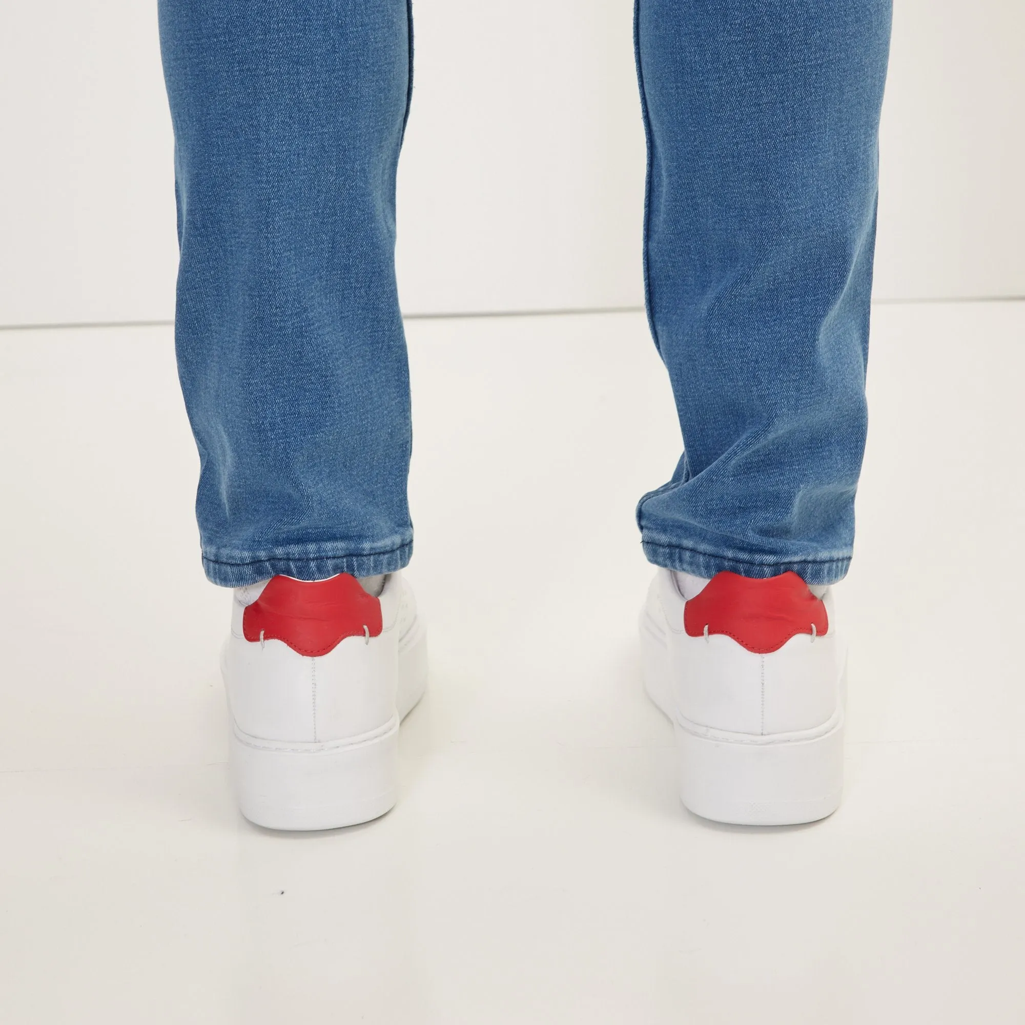 Blanco Casual Sneaker -  White Red